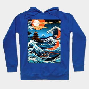 The Great Wave off Kanagawa Hoodie